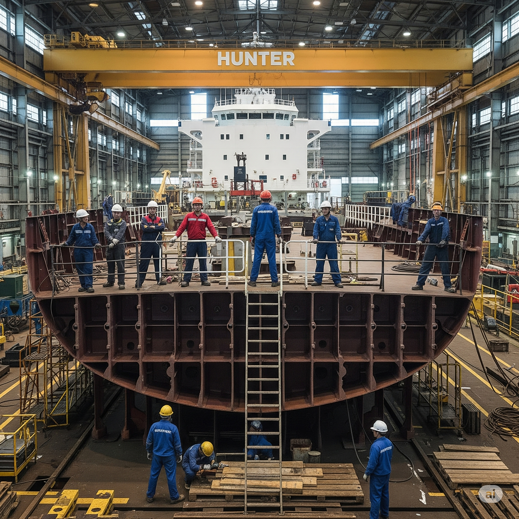 Shipyard team